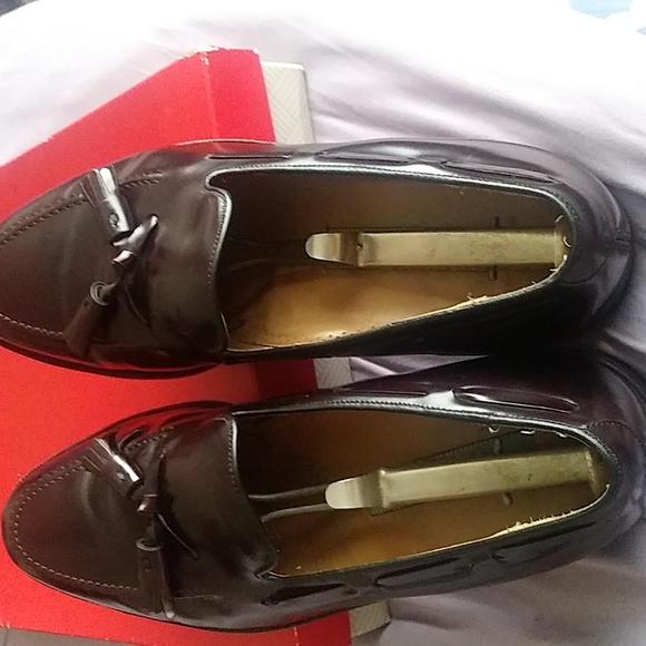 Johnson & Murphy tassel loafers Sz 10 D/B  $100+ f - Picture 9 of 9